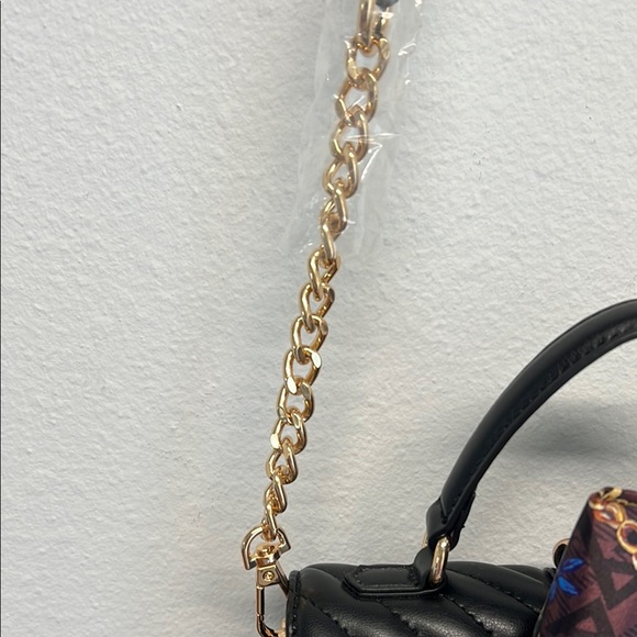 Aldo | Handbag w/ Scarf Accent and Crossbody Strap - Picture 7 of 8